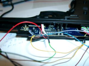 aimtrak (13) rewiring buttons a,b @ side of gun