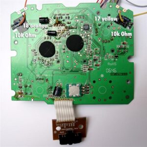 Backsite including Resistors 10k