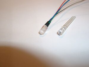 5mm_rgb_led_sanwa_stick_13 frosting the led for diffusing the light