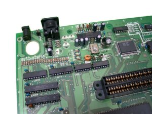 neogeo_rgb_mod_003 removed capacitors and resistors